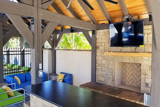 Landing-Willow-Bayou- Apartment Bossier-City-LA-Grills-gazebo